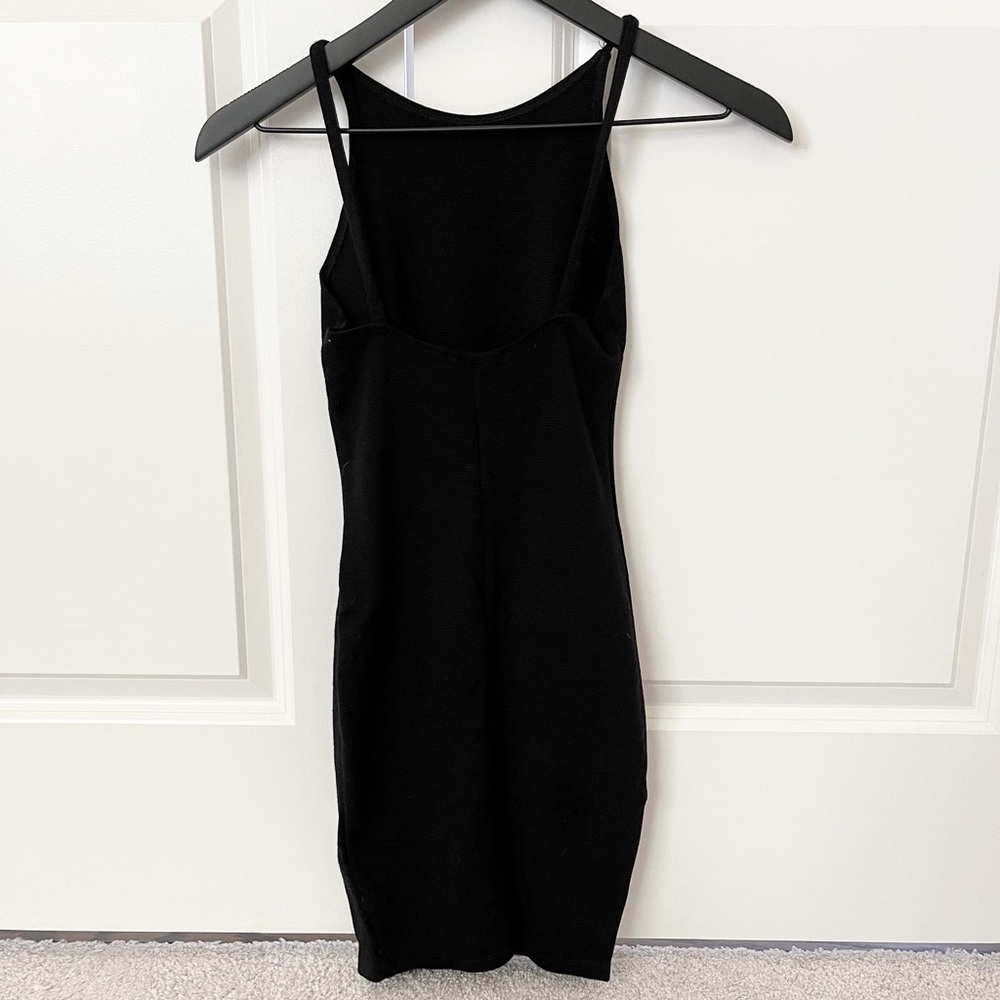 LULUS Black Bodycon Dress extra Small XS Summer clubbing Dress